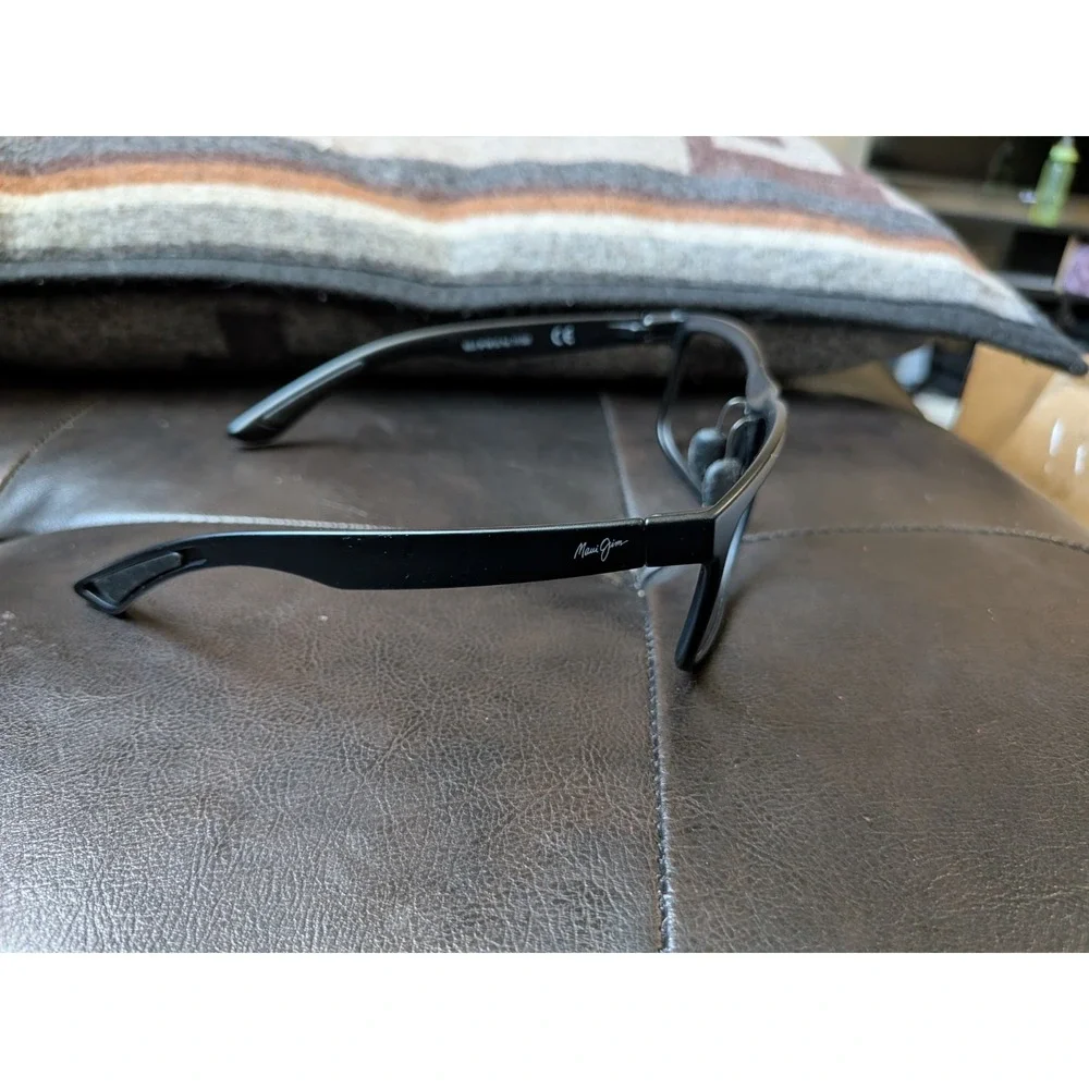 Maui Jim HUELO MJ449-02 58-18-135 Japan Matte Black Frame Only